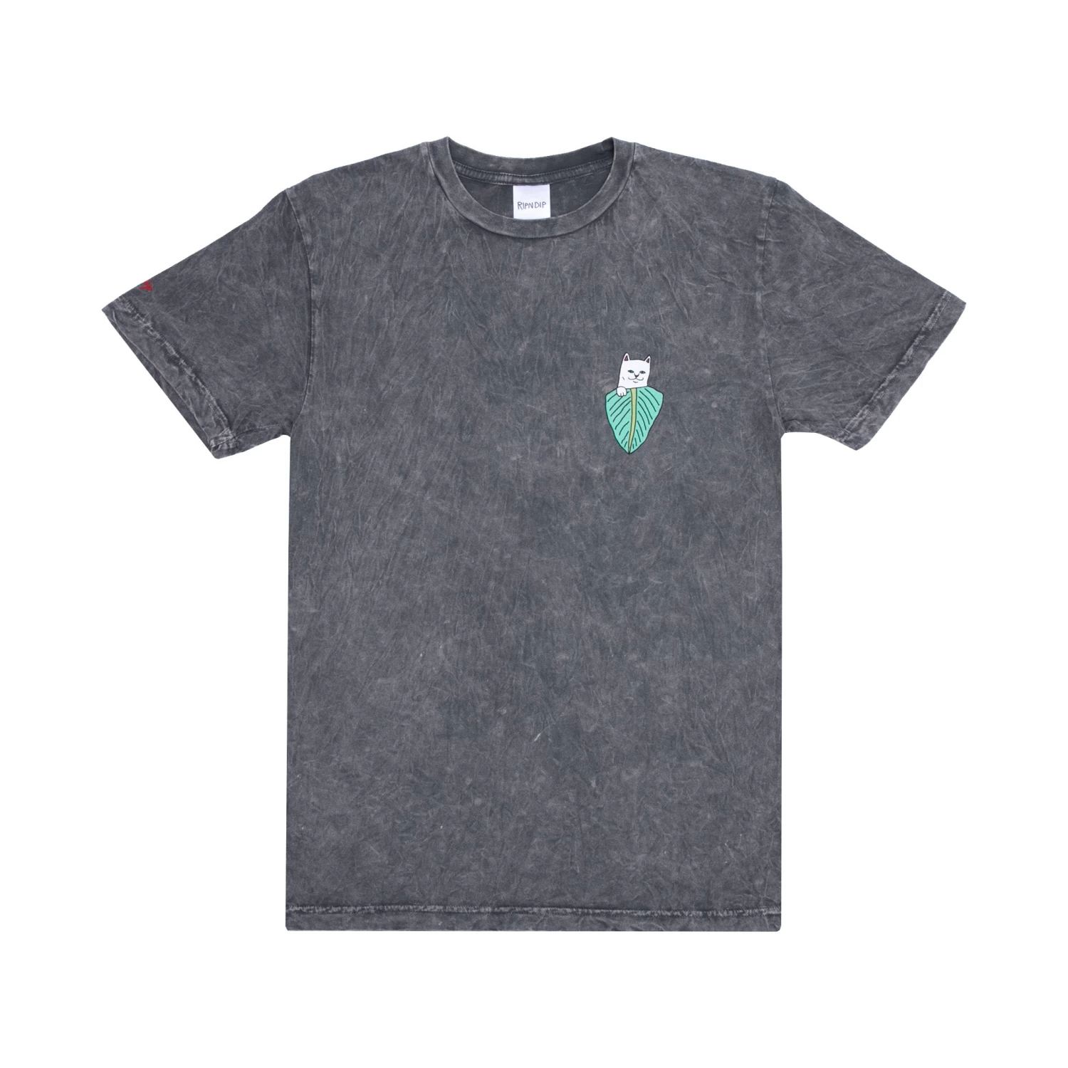 RIPNDIP Nermal Portrait Tee (Charcoal Mineral Wash) 2 RIPNDIP Nermal Portrait Tee (Charcoal Mineral Wash) - Image 2