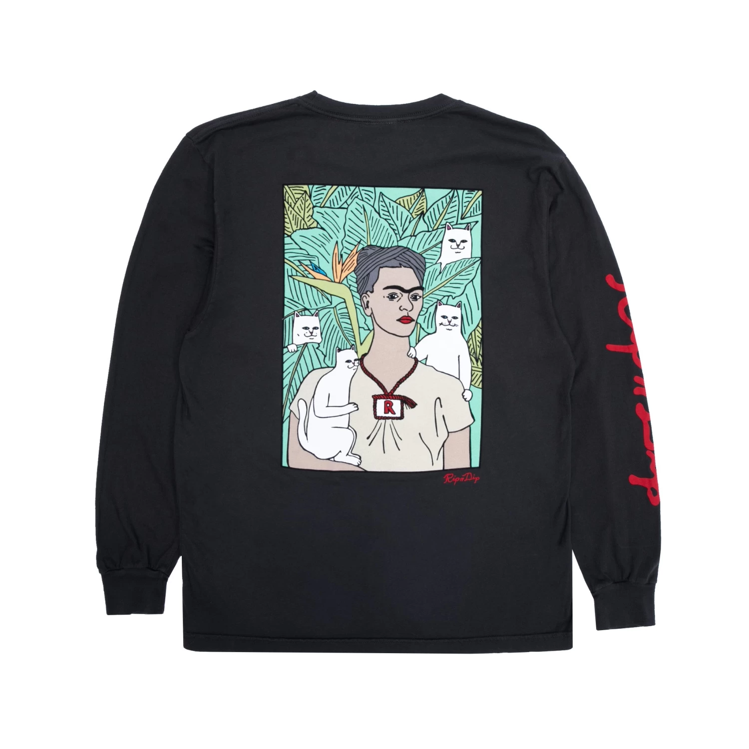 RIPNDIP Nermal Portrait L/S (Vintage Black) 1 RIPNDIP Nermal Portrait L/S (Vintage Black)