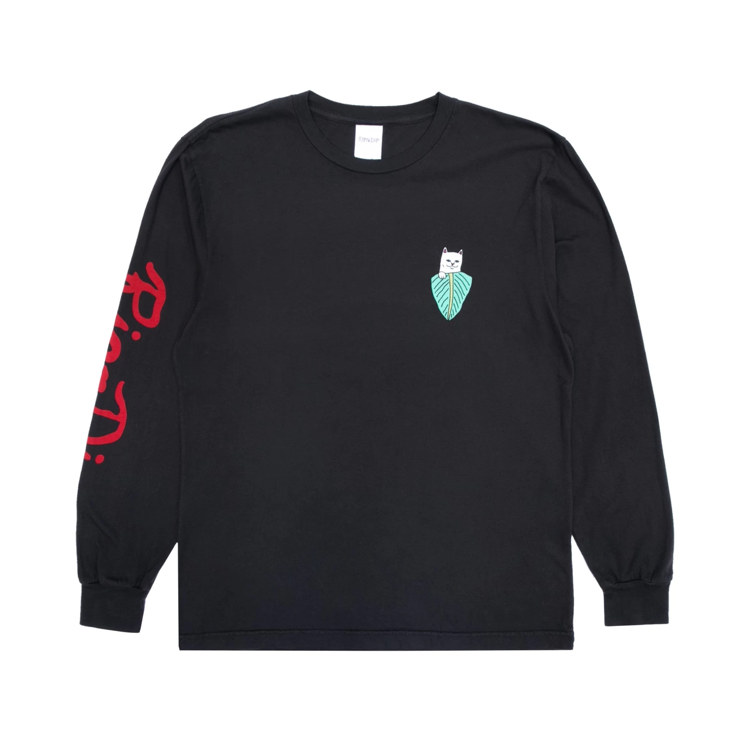 RIPNDIP Nermal Portrait L/S (Vintage Black) 2 RIPNDIP Nermal Portrait L/S (Vintage Black) - Image 2