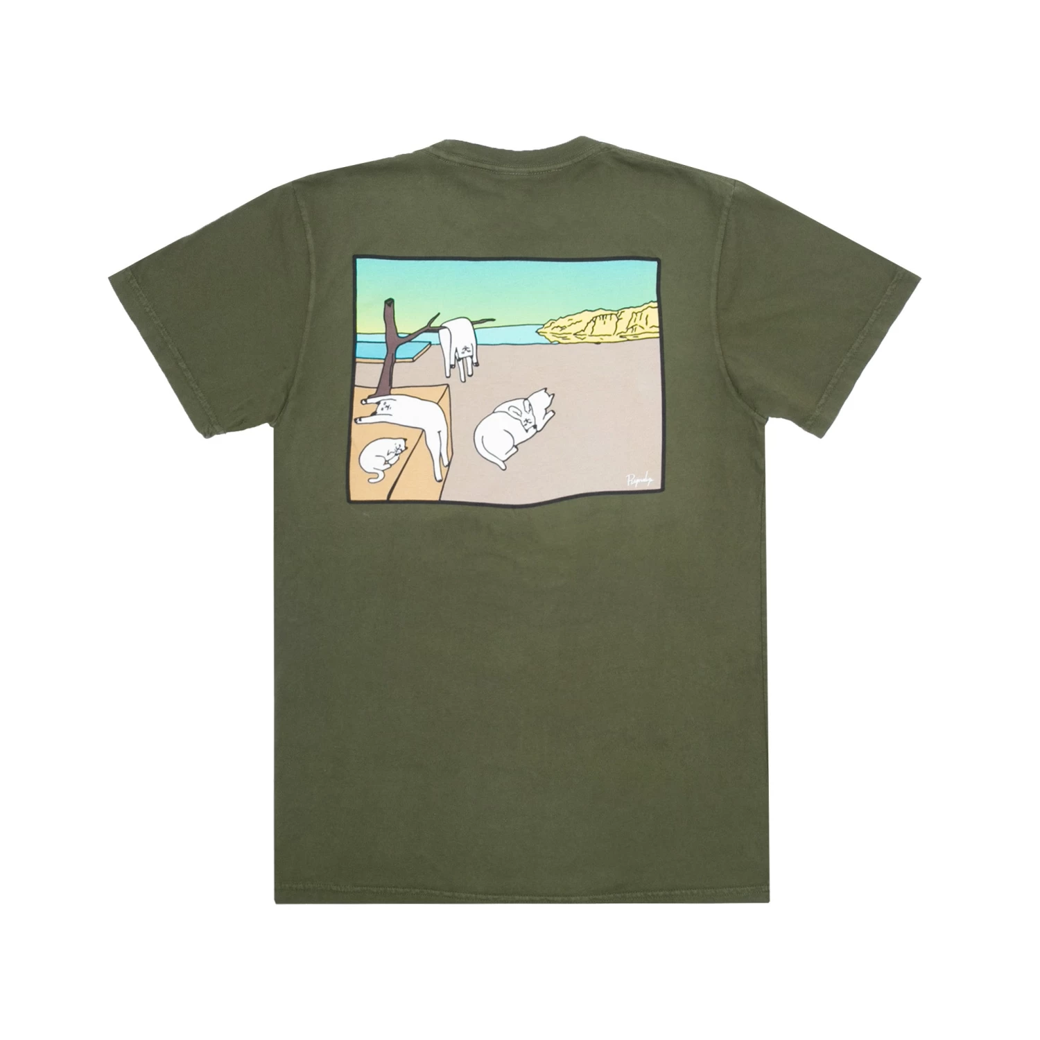 RIPNDIP Nermali Tee (Military Green) 1 RIPNDIP Nermali Tee (Military Green)