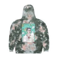 RIPNDIP Nermal Portrait Hoodie (Olive/Orange)