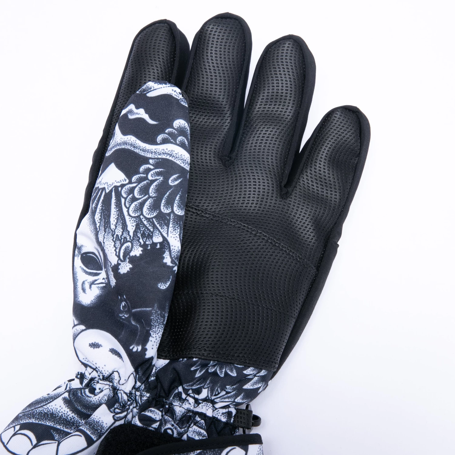 RIPNDIP Dark Twisted Fantasy Snow Gloves (Black/White) 4 RIPNDIP Dark Twisted Fantasy Snow Gloves (Black/White) - Image 4