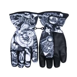 RIPNDIP Dark Twisted Fantasy Snow Gloves (Black/White)