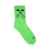 RIPNDIP Alien Face Mid Socks (Green)