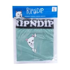 RIPNDIP Peek A Nermal Boxers (Pine) 5 RIPNDIP Peek A Nermal Boxers (Pine) -Urban Fashion Shop socksfall22 1 0000 9R9A9475