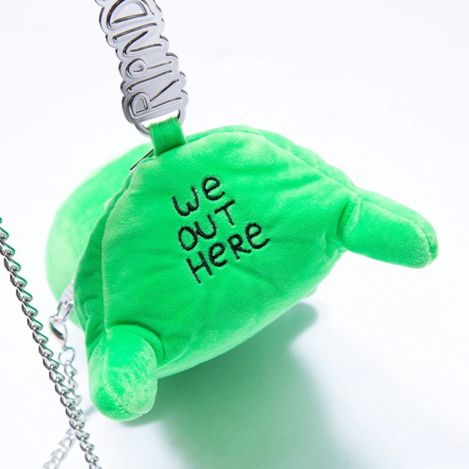 RIPNDIP Whole Gang Plush Carrying Bag (Alien) 7 RIPNDIP Whole Gang Plush Carrying Bag (Alien) - Image 7