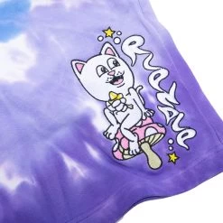 RIPNDIP Friday Jr Sweatshorts (Purple/Lilac Spiral Dye) -Urban Fashion Shop spring22shorts 0035 027A0301