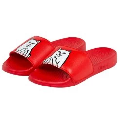 RIPNDIP Lord Nermal Slides (Red)