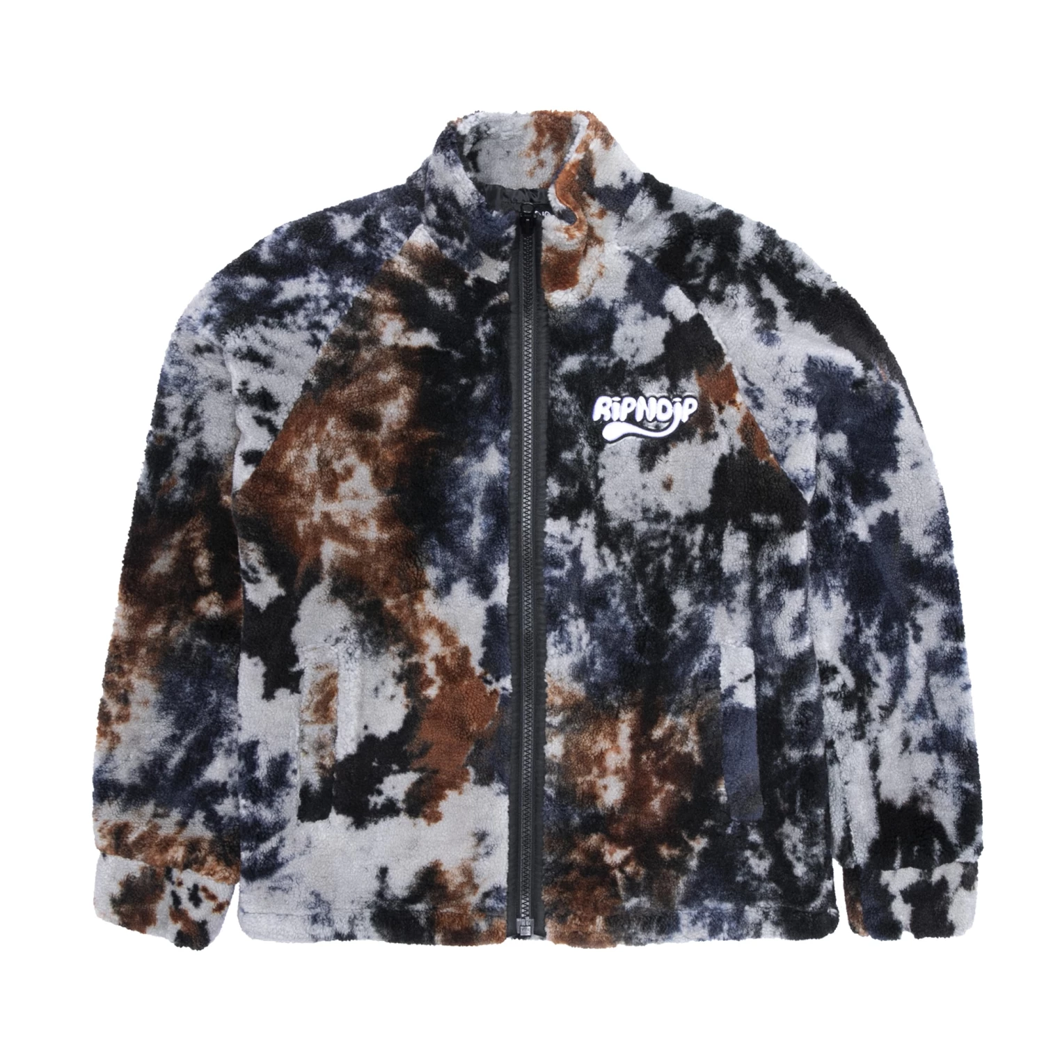 RIPNDIP RIPNTAIL Sherpa Jacket (Tie Dye) 1 RIPNDIP RIPNTAIL Sherpa Jacket (Tie Dye)