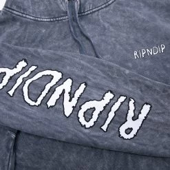 RIPNDIP Coco Nermal Hoodie (Grey Mineral Wash) -Urban Fashion Shop summer22smu 0001 027A0357