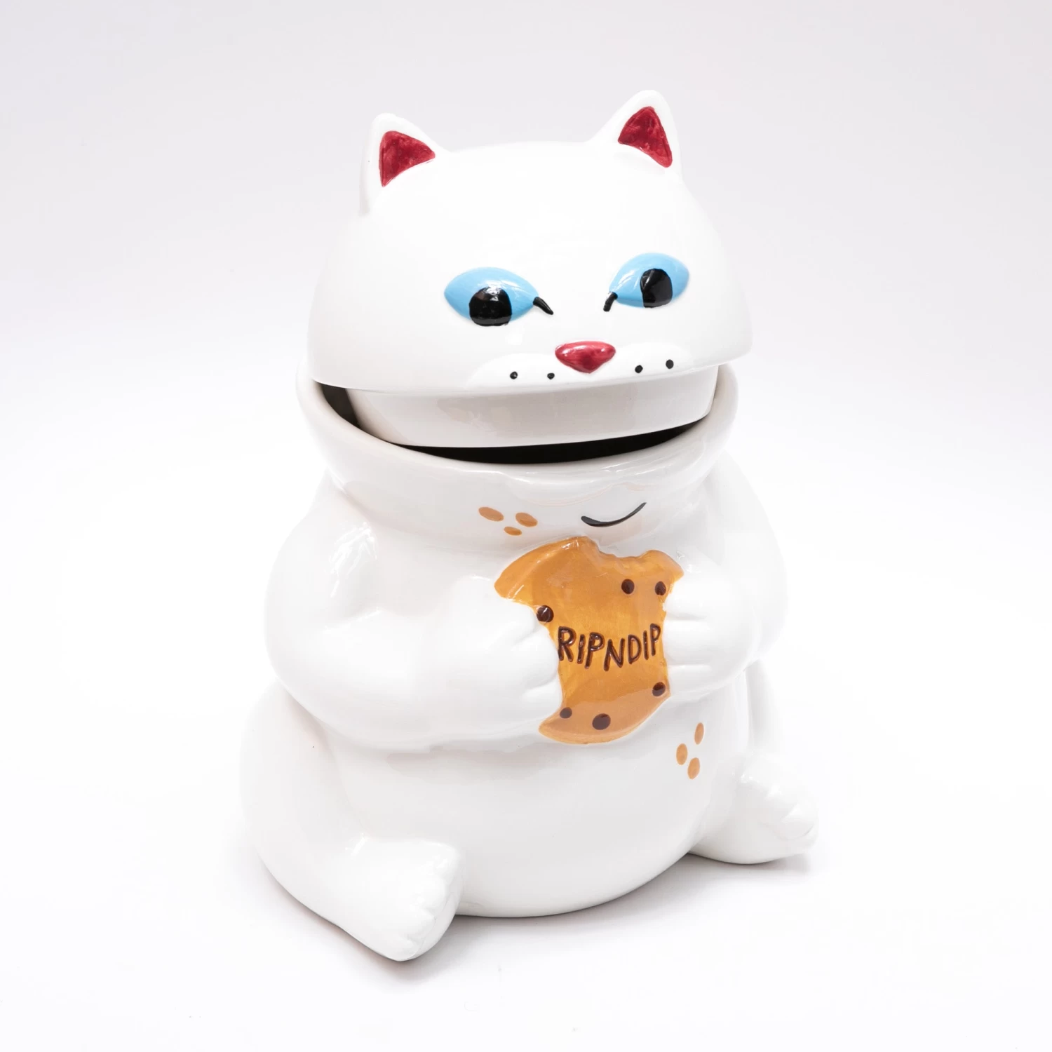 RIPNDIP Lord Nermal Ceramic Cookie Jar 5 RIPNDIP Lord Nermal Ceramic Cookie Jar - Image 5