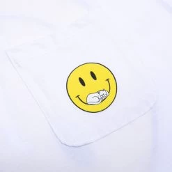 RIPNDIP Everything Will Be OK Pocket Tee (White) 5 RIPNDIP Everything Will Be OK Pocket Tee (White) -Urban Fashion Shop throwbacktees 0016 027A8064