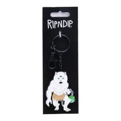 RIPNDIP X Nerm Keychain (White)