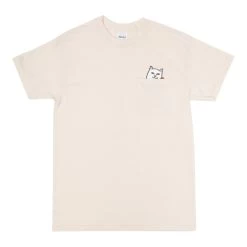 RIPNDIP Be Mine Nermal Pocket Tee (Natural)