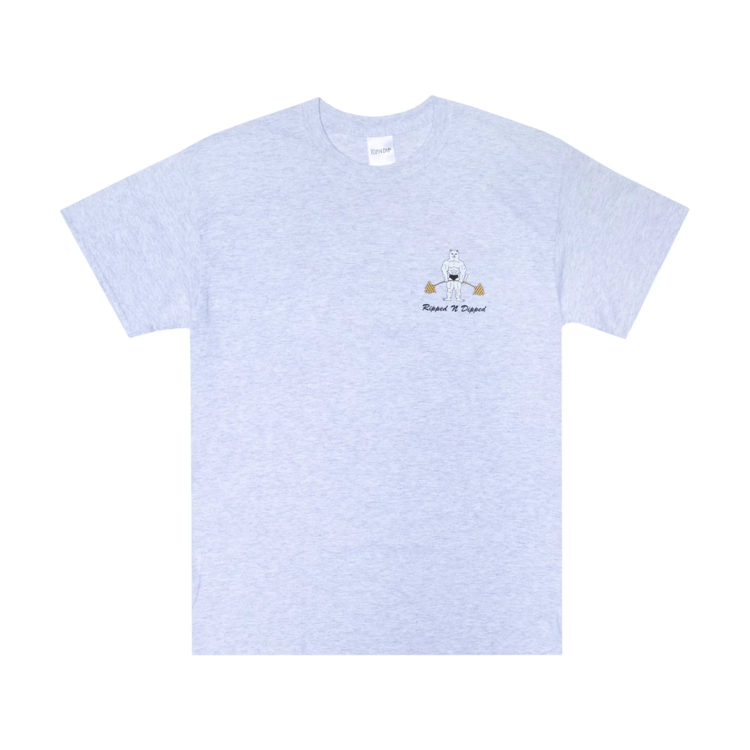 RIPNDIP Ripped N Dipped Tee (Ash Heather) 3 RIPNDIP Ripped N Dipped Tee (Ash Heather) - Image 3