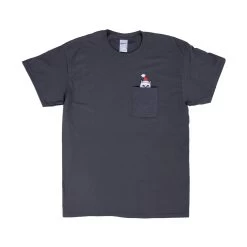 RIPNDIP Lord Santa Pocket Tee (Charcoal)