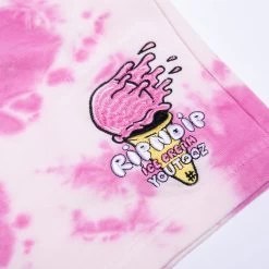 RIPNDIP Youtooz Ice Cream Sweatshorts (Pink Tie Dye) -Urban Fashion Shop youtoozicecream 0016 9R9A8264